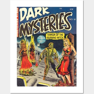 Dark Mysteries #10 Posters and Art